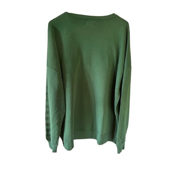 Tipsy Elves “Sleigh All Day” Green Reindeer Sweatshirt Size 3XL NWOT - Picture 5 of 8